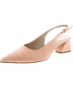Brand new 🧨 Franco Sarto Racer 👩 Womens Faux Croc Leather Ankle Strap Slingback 👠 Heels 🛒