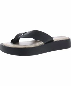 New 🎁 Franco Sarto Jonas 👩 Womens Toe Loop Comfort Wedge 🩴 Sandals ✨