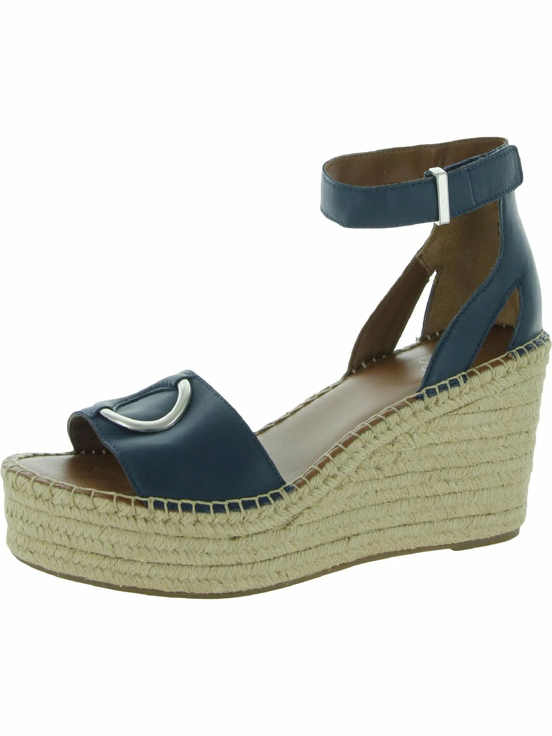 Buy 🥰 Franco Sarto Touch 👩 Womens Heel Ankle Strap Espadrilles ⌛ - Image 5
