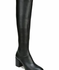 Coupon 🛒 Franco Sarto Tribute 👩 Womens Faux Leather Square Toe Knee-High 🥾 Boots 👍