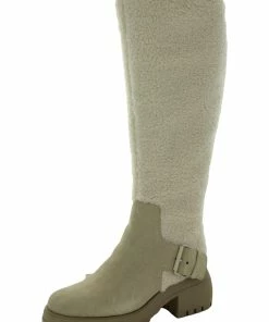 Deals 😉 Franco Sarto Julie 👩 Womens Leather Zipper Over-The-Knee 🥾 Boots ❤️