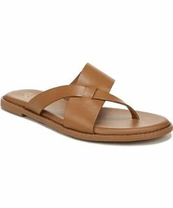 Buy 🎁 Franco Sarto Jenice 👩 Womens Leather Slip On Thong 🩴 Sandals 😉