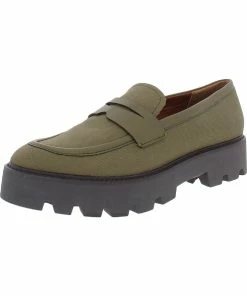 Best Pirce 💯 Franco Sarto Balin 2 👩 Womens Canvas Lug Sole Loafers 🔥