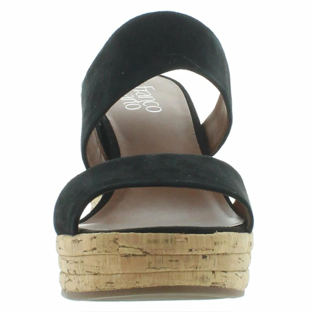 Buy ๐งจ Franco Sarto Fiore ๐ฉ Womens Suede Sip On Wedge ๐ฉด Sandals ๐ - Image 3