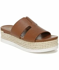 Budget 🔥 Franco Sarto Kenny 👩 Womens Leather Slip On Espadrilles 👍