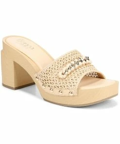 Coupon 👍 Franco Sarto Capri 👩 Womens 👗 Dressy Slip On Block 👠 Heels ❤️