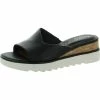 Top 10 🎉 Franco Sarto Chazz 👩 Womens Leather Slip On Slide 🩴 Sandals 😀
