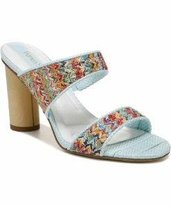 Brand new 🤩 Franco Sarto Olas 2 👩 Womens Open Toe Slip On 👠 Heels 👍