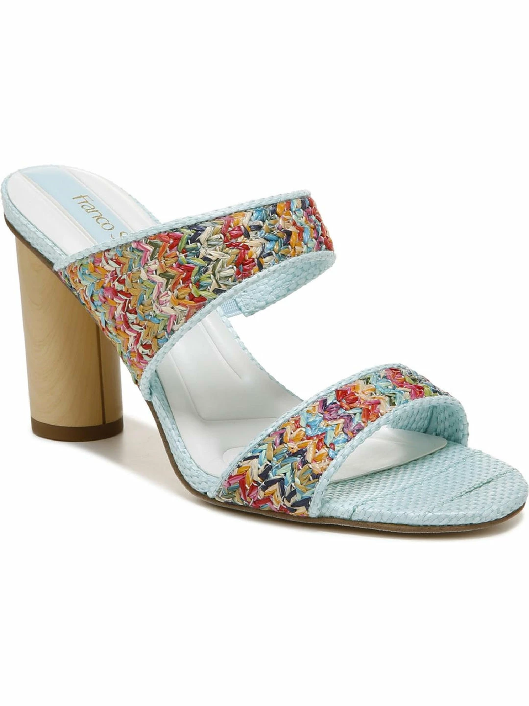 Brand new ๐คฉ Franco Sarto Olas 2 ๐ฉ Womens Open Toe Slip On ๐ Heels ๐