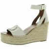 Buy 🥰 Franco Sarto Touch 👩 Womens Heel Ankle Strap Espadrilles ⌛