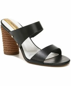 Buy ❤️ Franco Sarto Olas 👩 Womens Leather Slide 👠 Heels 👏