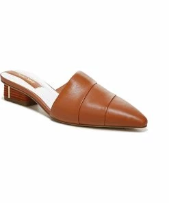 Cheap 😉 Franco Sarto Oasis 3 👩 Womens Leather Almond Toe Mules 🛒
