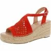 Top 10 😀 Franco Sarto Celestial 👩 Womens Suede Open Toe Espadrilles 🧨
