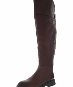 Best Pirce 🎁 Franco Sarto Battina 👩 Womens Leather Block Heel Over-The-Knee 🥾 Boots ❤️