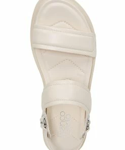 Cheapest ๐ Franco Sarto Winda ๐ฉ Womens Leather Strappy Platform ๐ฉด Sandals ๐