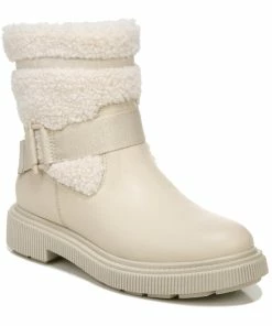 Brand new ⌛ Franco Sarto Jan 2 👩 Womens Leather Round Toe Shearling 🥾 Boots 🎁