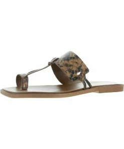 Promo 😀 Franco Sarto Milly 👩 Womens Padded Insole Slip On Flat 🩴 Sandals 👍