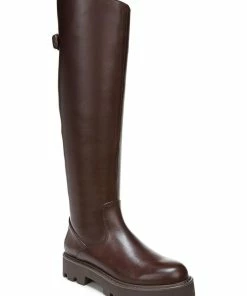 New 🌟 Franco Sarto Balin 👩 Womens Leather Tall Over-The-Knee 🥾 Boots 🤩