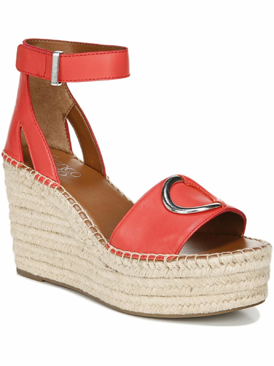 Buy 🥰 Franco Sarto Touch 👩 Womens Heel Ankle Strap Espadrilles ⌛ - Image 6