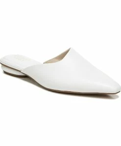 Cheapest 👏 Franco Sarto Bridget 2 👩 Womens Faux Leather Pointed-Toe Slides 🧨