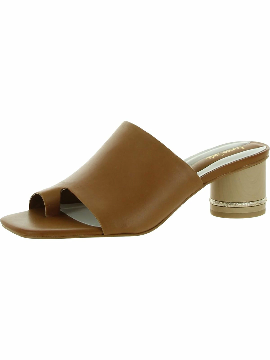 Discount 🎉 Franco Sarto Pisaslide 👩 Womens Leather Open Toe 👠 Heels 😉 - Image 4