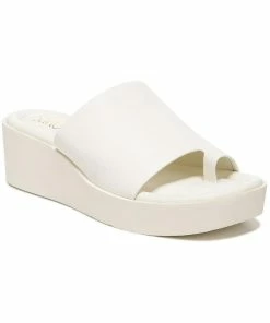 Cheapest ๐ Franco Sarto Cessa ๐ฉ Womens Leather Slip On Wedge ๐ฉด Sandals โ๏ธ