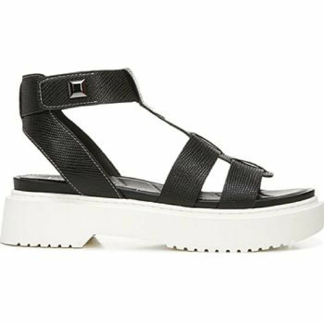 New 🌟 Franco Sarto Wallow 👩 Womens Faux Leather Ankle Strap Gladiator 🩴 Sandals ⭐ - Image 2