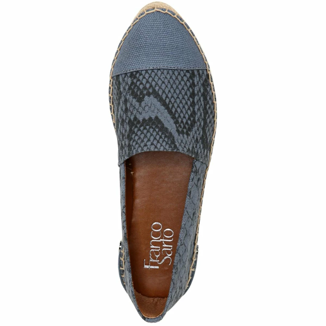Outlet ❤️ Franco Sarto Casey 2 👩 Womens Canvas Slip On Flats 🌟 - Image 3