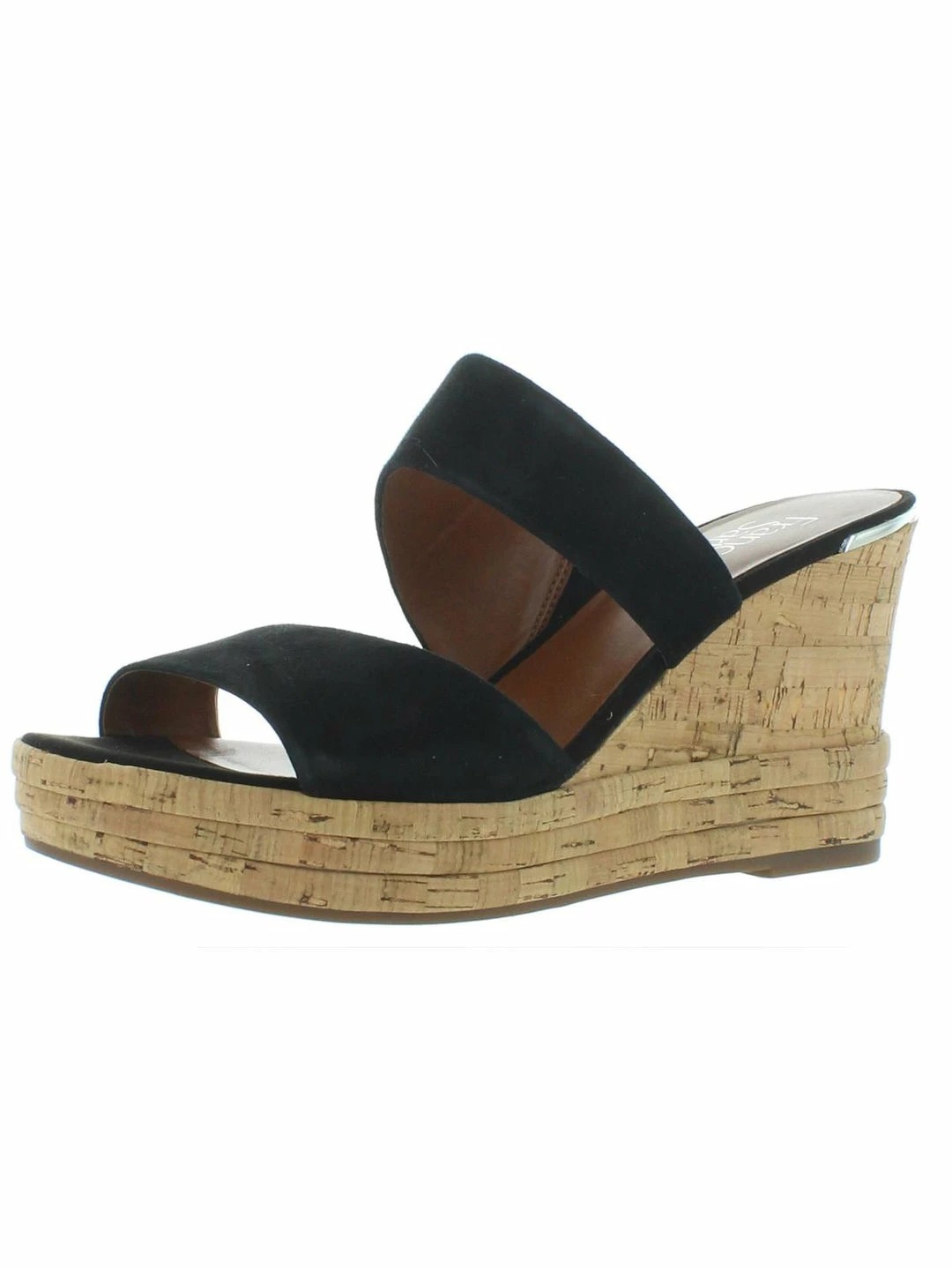 Buy ๐งจ Franco Sarto Fiore ๐ฉ Womens Suede Sip On Wedge ๐ฉด Sandals ๐