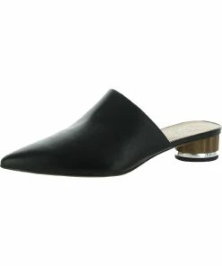 Hot Sale 😍 Franco Sarto Viola 3 👩 Womens Leather Pointed Toe Mules ⭐