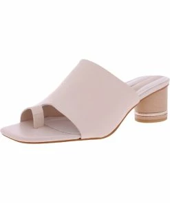 Discount 🎉 Franco Sarto Pisaslide 👩 Womens Leather Open Toe 👠 Heels 😉