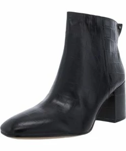 Coupon ✔️ Franco Sarto Tina 👩 Womens Leather Embossed Booties ❤️